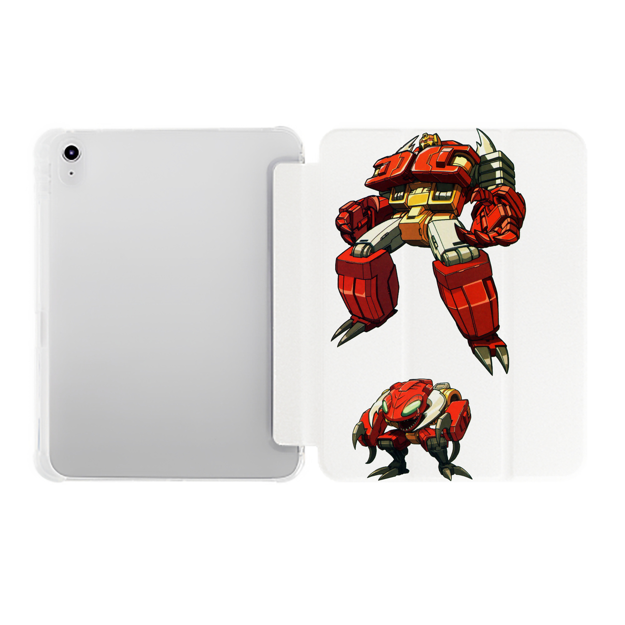 （画像用）  IPad ケース ペン収納付き 三つ折りスタンド PUレザー×シリコン 対応機種9.5/10.5/10.9インチ